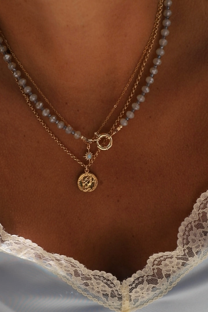 THE OYSTER SHORELINE NECKLACE