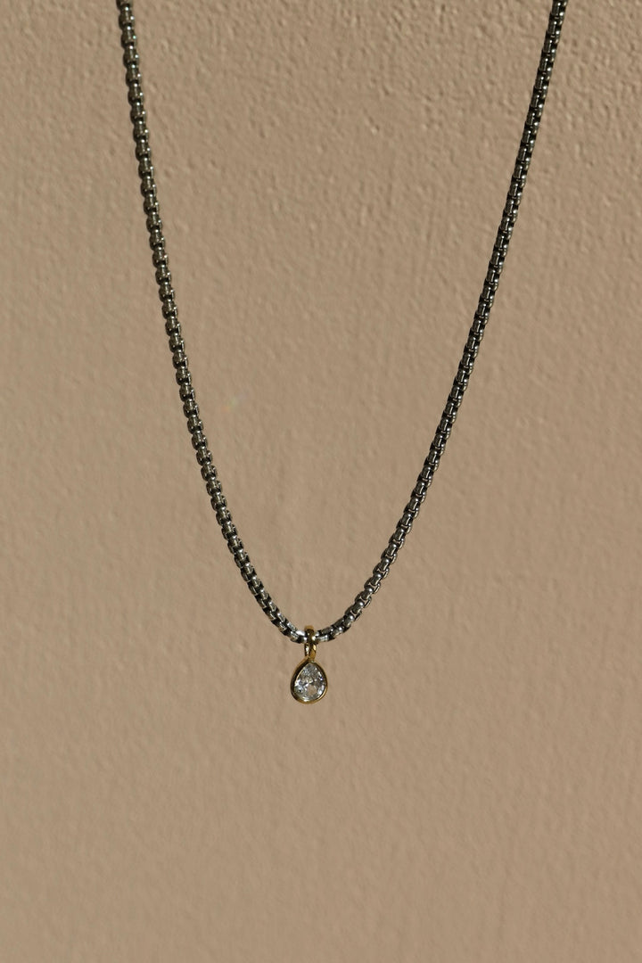 THE SLOANE NECKLACE-MIXED METAL