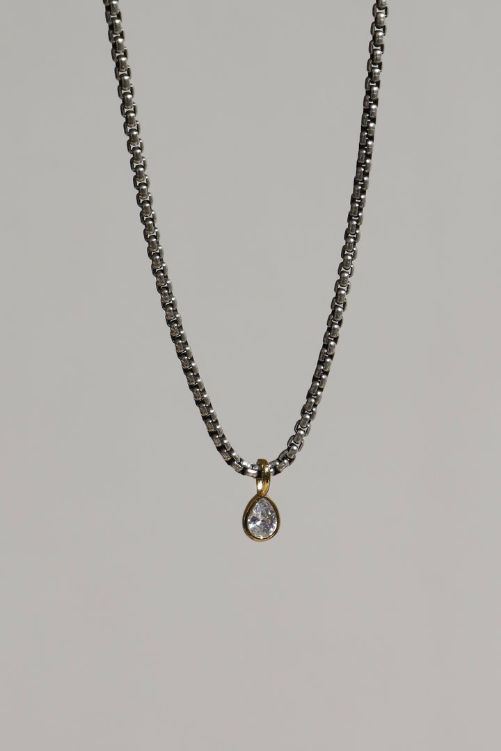 THE SLOANE NECKLACE-MIXED METAL