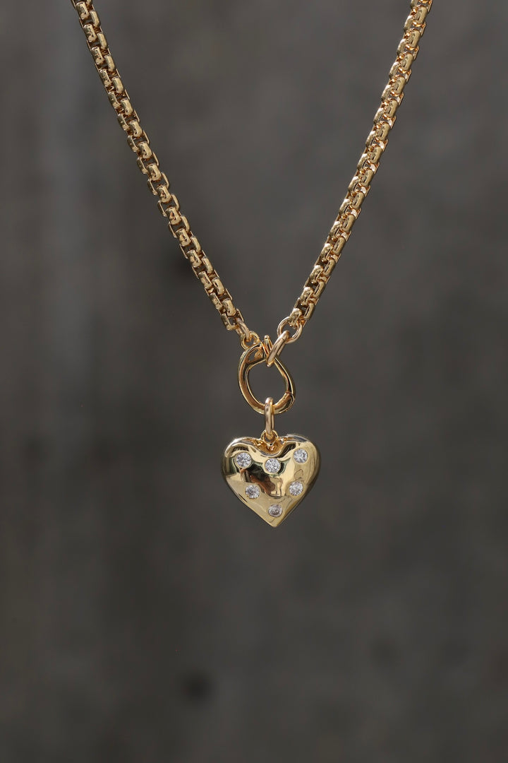 CHARMÉ PUFF HEART CHARM