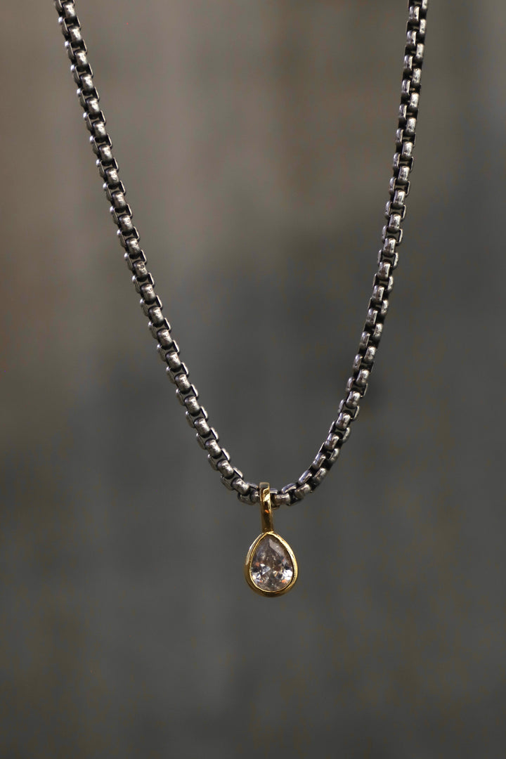 THE SLOANE NECKLACE-MIXED METAL