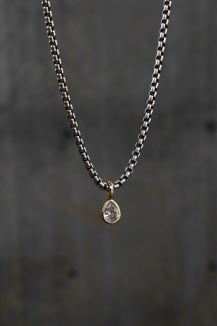 THE SLOANE NECKLACE-MIXED METAL