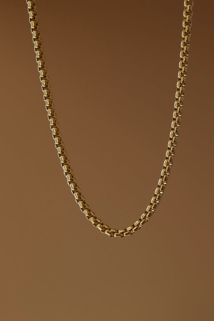 ARLO BOX CHAIN- GOLD