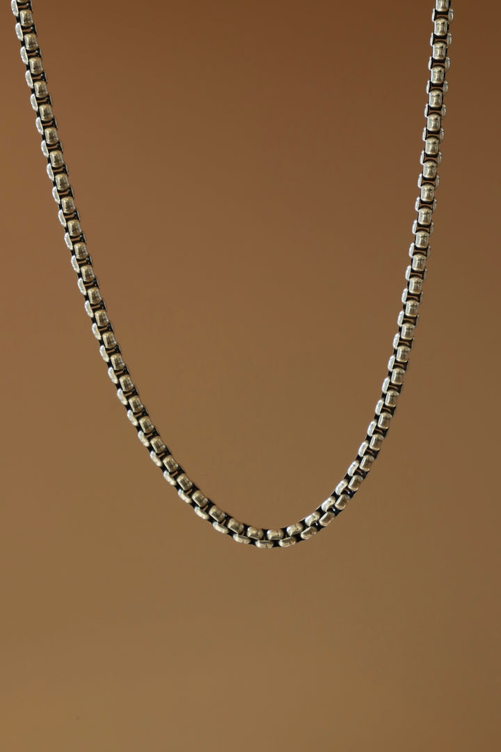 ARLO BOX CHAIN- MIXED METALS