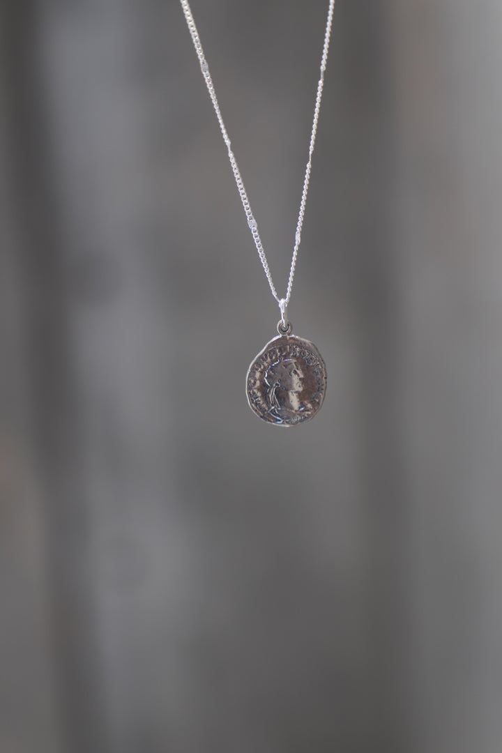POSITANO STERLING COIN NECKLACE
