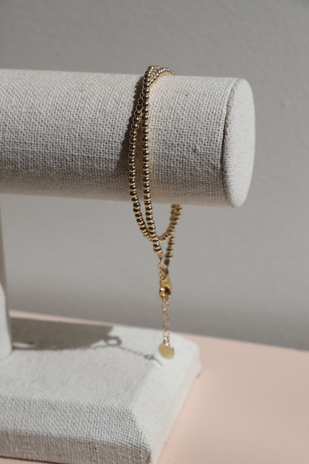 GOLD FILLED DOUBLE WRAP BRACELET
