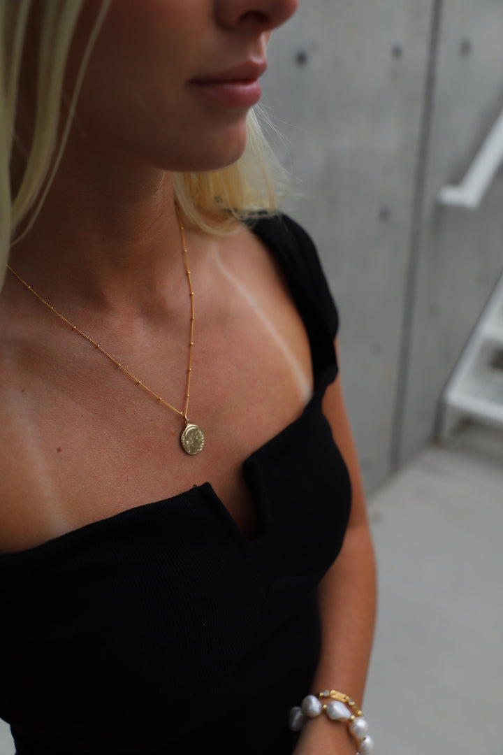 ATTICUS COIN NECKLACE