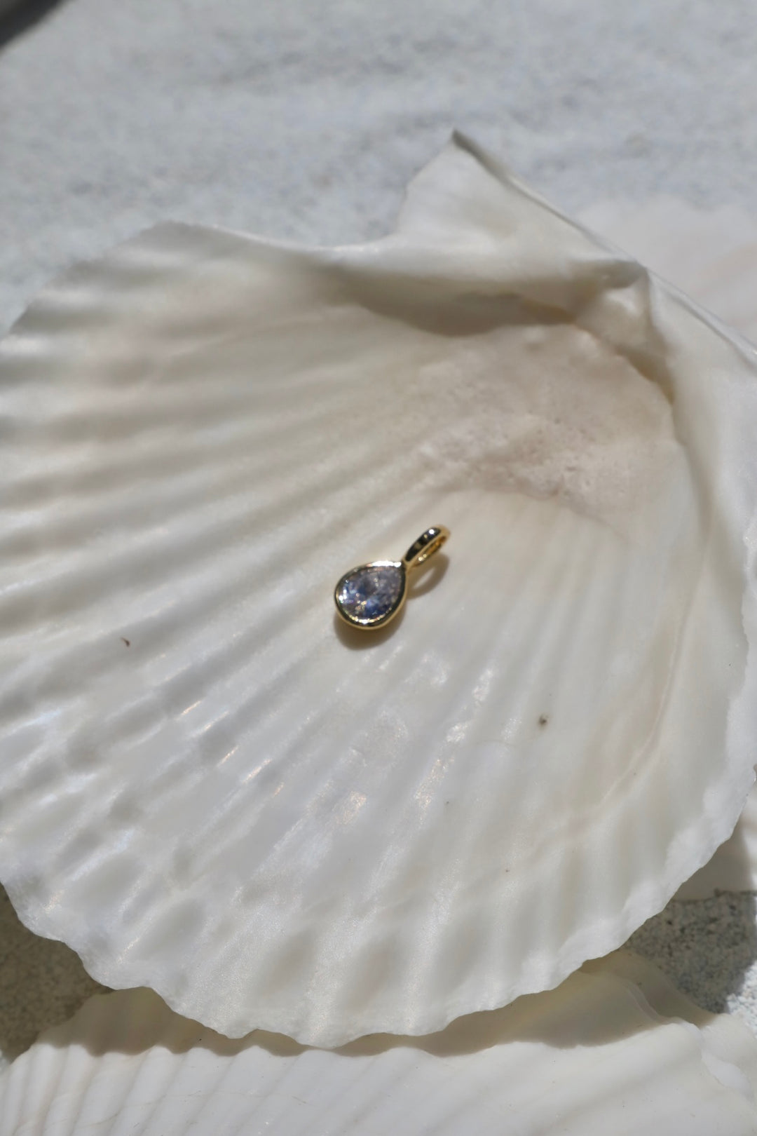 SOLITAIRE BEZEL CHARM