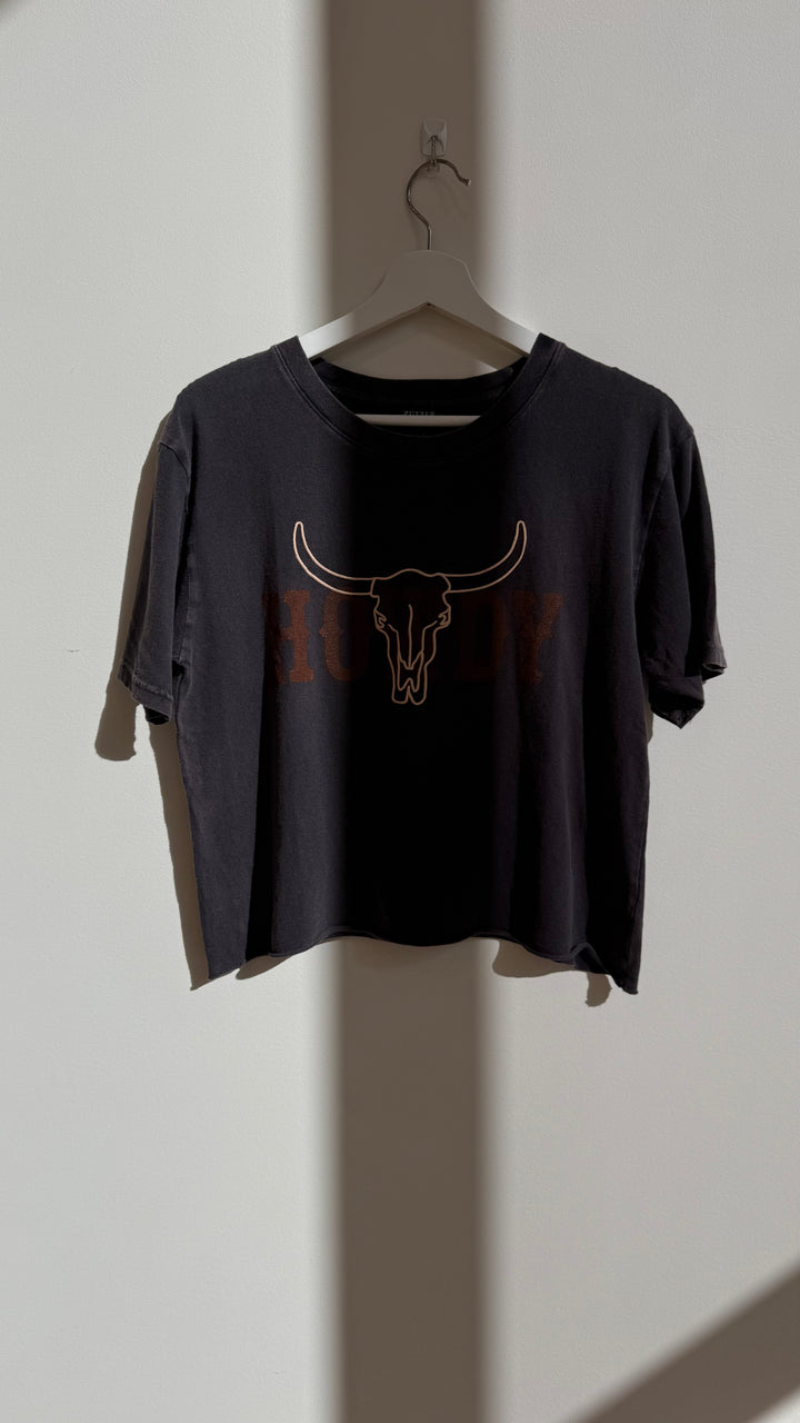 HOWDY LONGHORN TEE