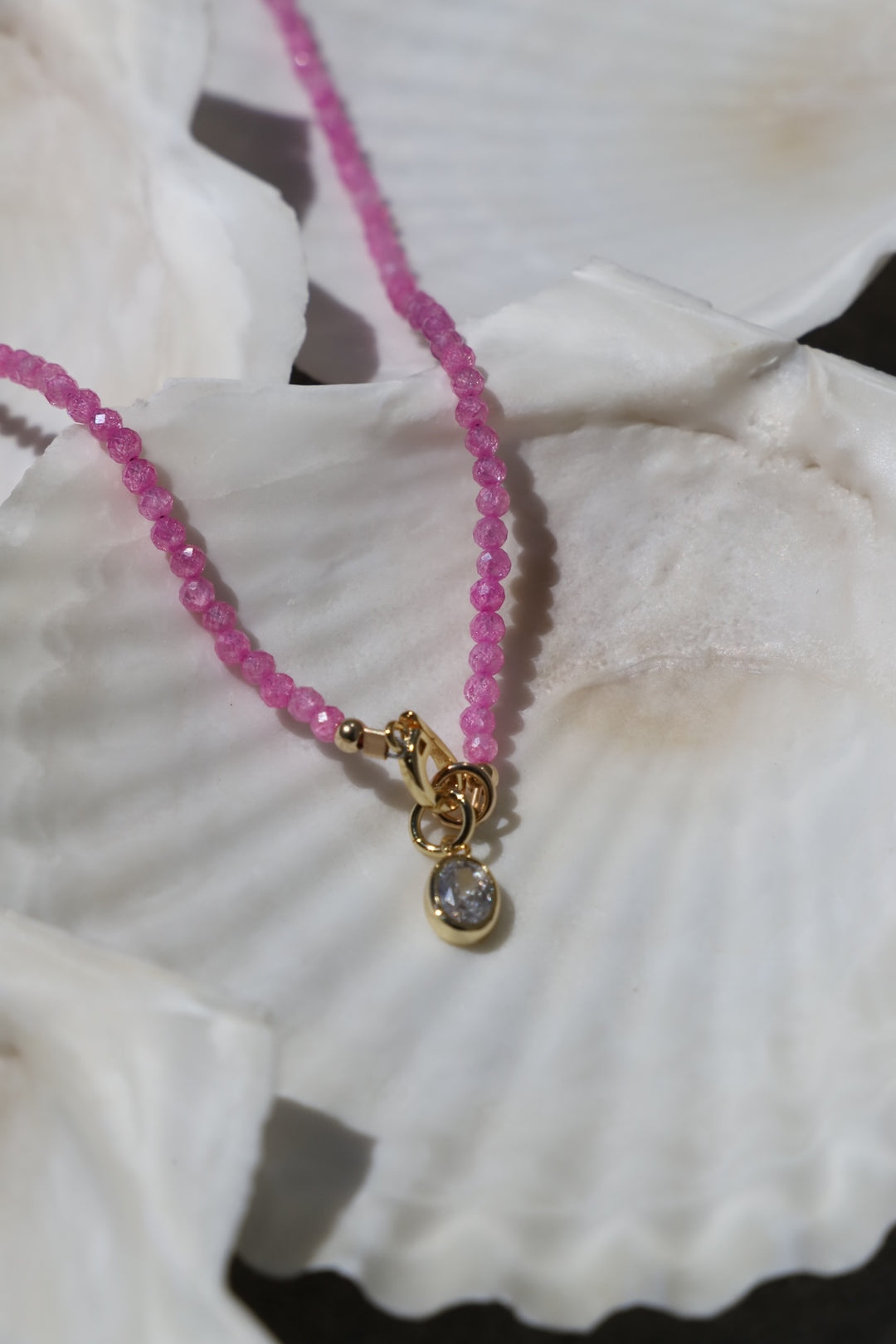 PINK QUARTZ CHARM KEEPER