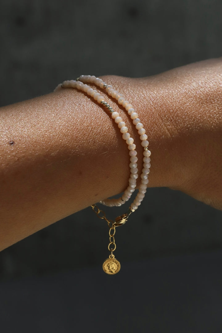 BLUSH AURA WRAP BRACELET