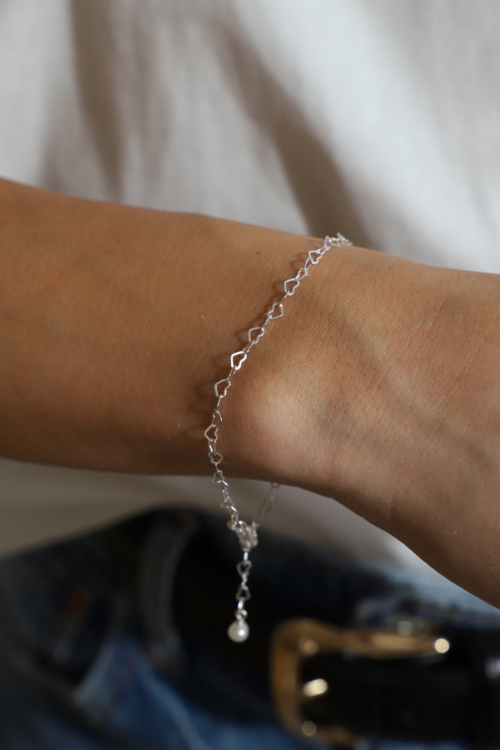 HEART CHAIN BRACELET