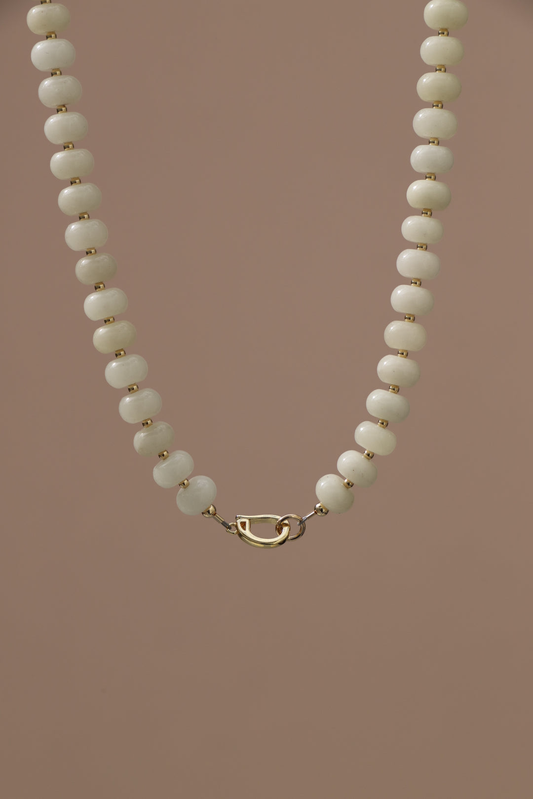 THE COLLECTOR NECKLACE- IVORY JADE