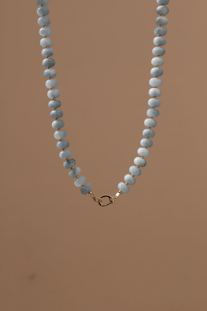 THE COLLECTOR NECKLACE- SKY BLUE