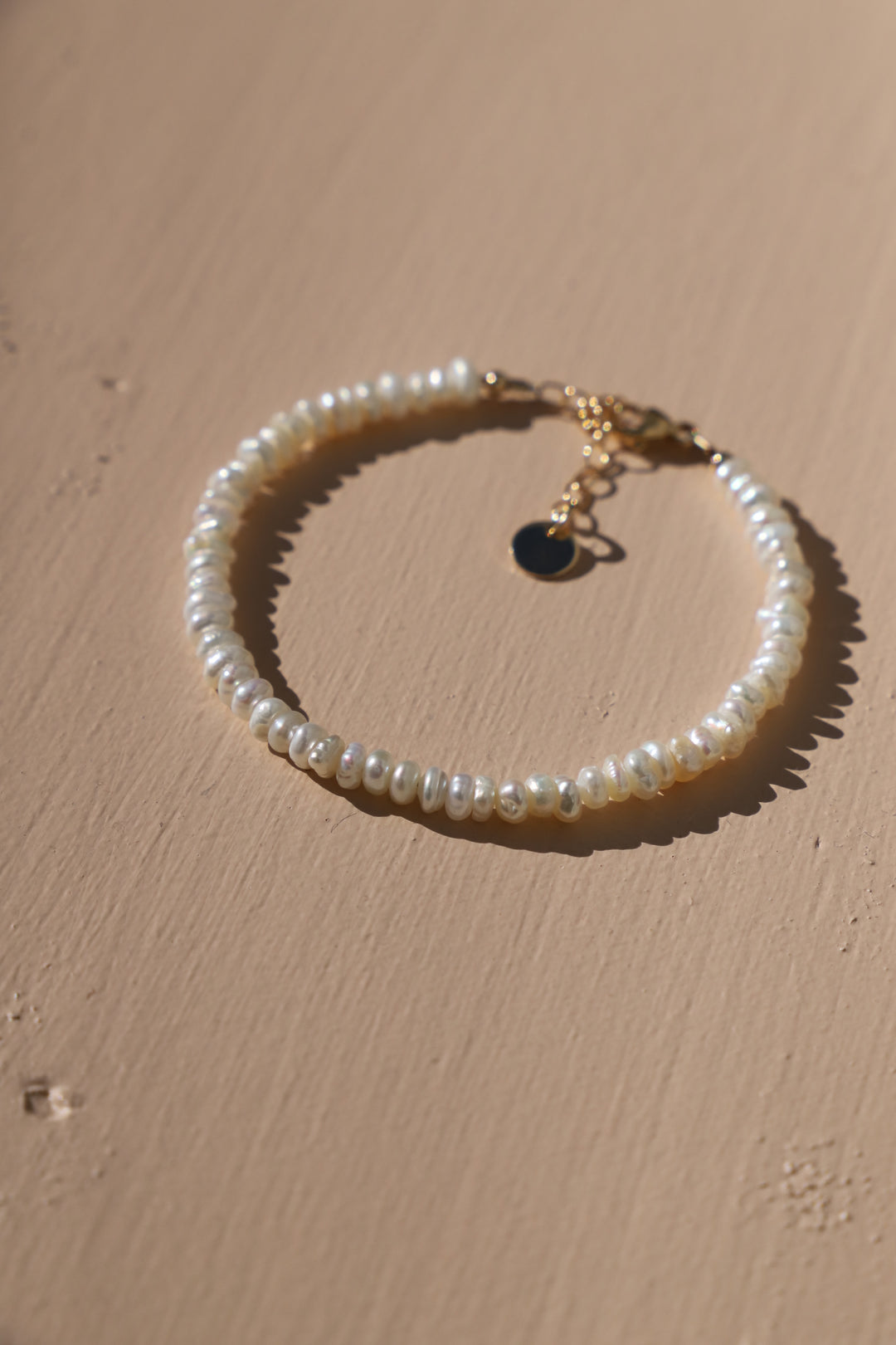 GRACE PEARL BRACELET - GOLD FILLED