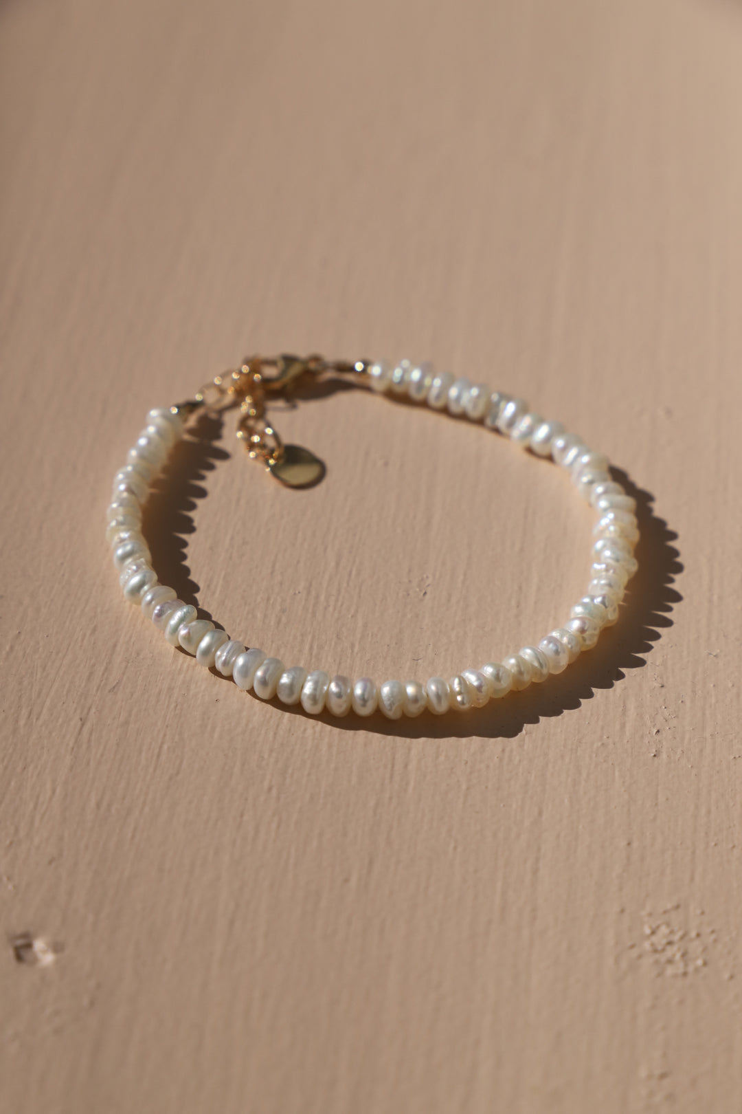 GRACE PEARL BRACELET - GOLD FILLED