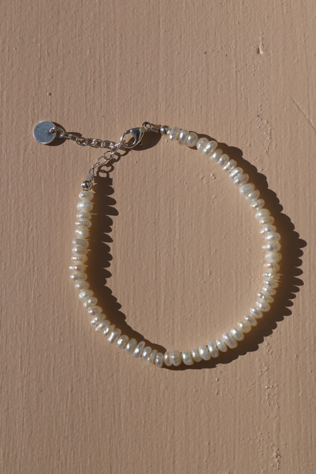 GRACE PEARL BRACELET - STERLING SILVER