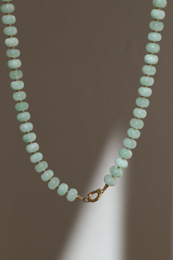 THE COLLECTOR NECKLACE- SEA GREEN
