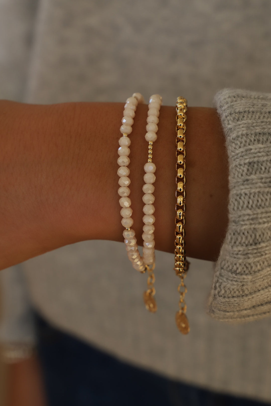 BLUSH AURA WRAP BRACELET