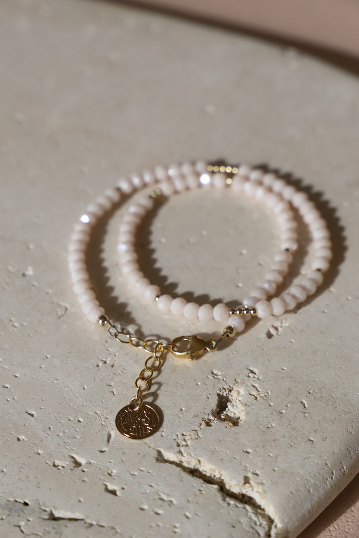 BLUSH AURA WRAP BRACELET