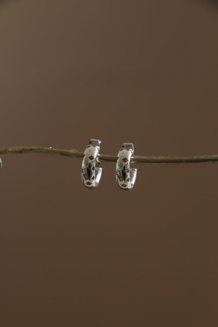 PENNY CZ STAR HOOP