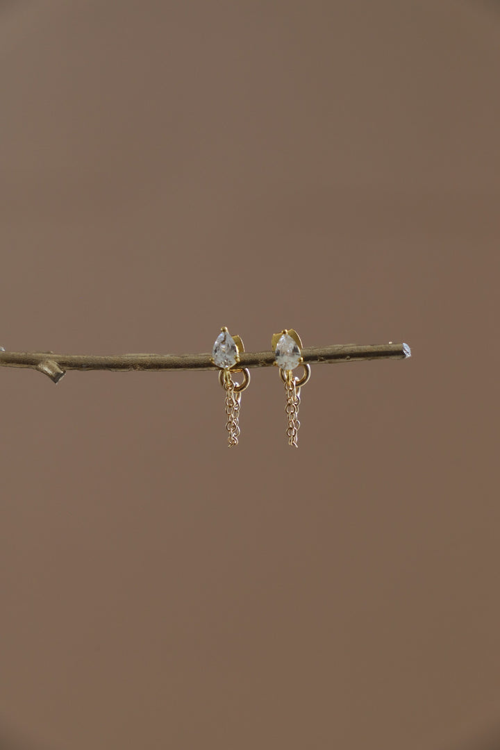 ELOISE CHAIN WRAP EARRINGS