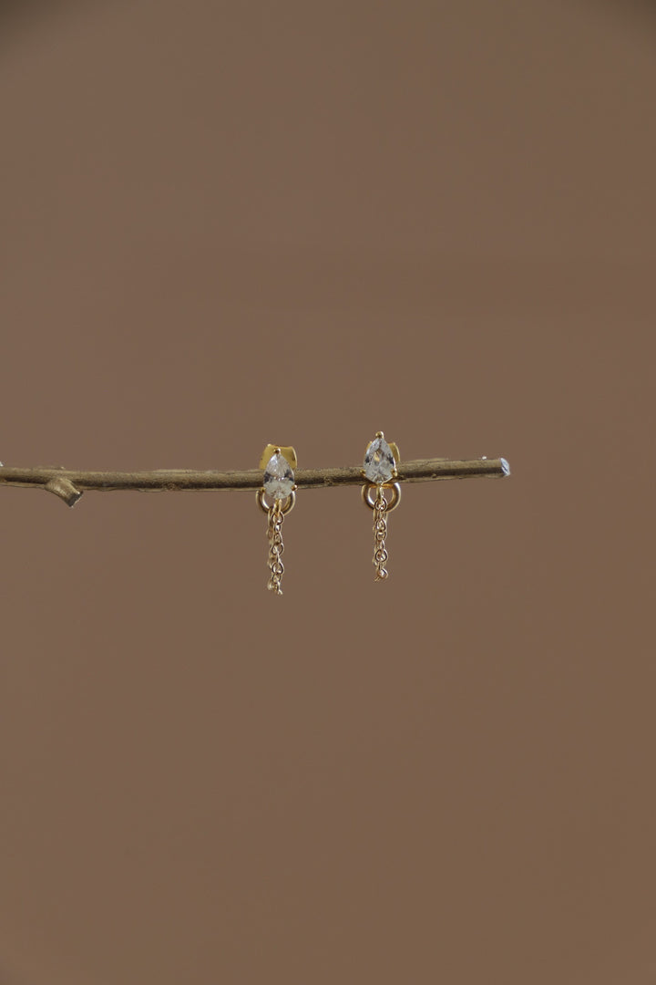 ELOISE CHAIN WRAP EARRINGS