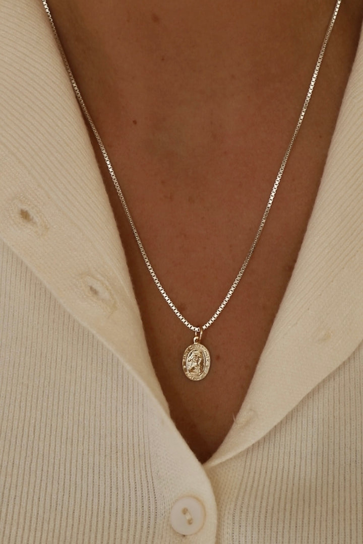 ST. CHRISTOPHER CHARM- GOLD FILLED