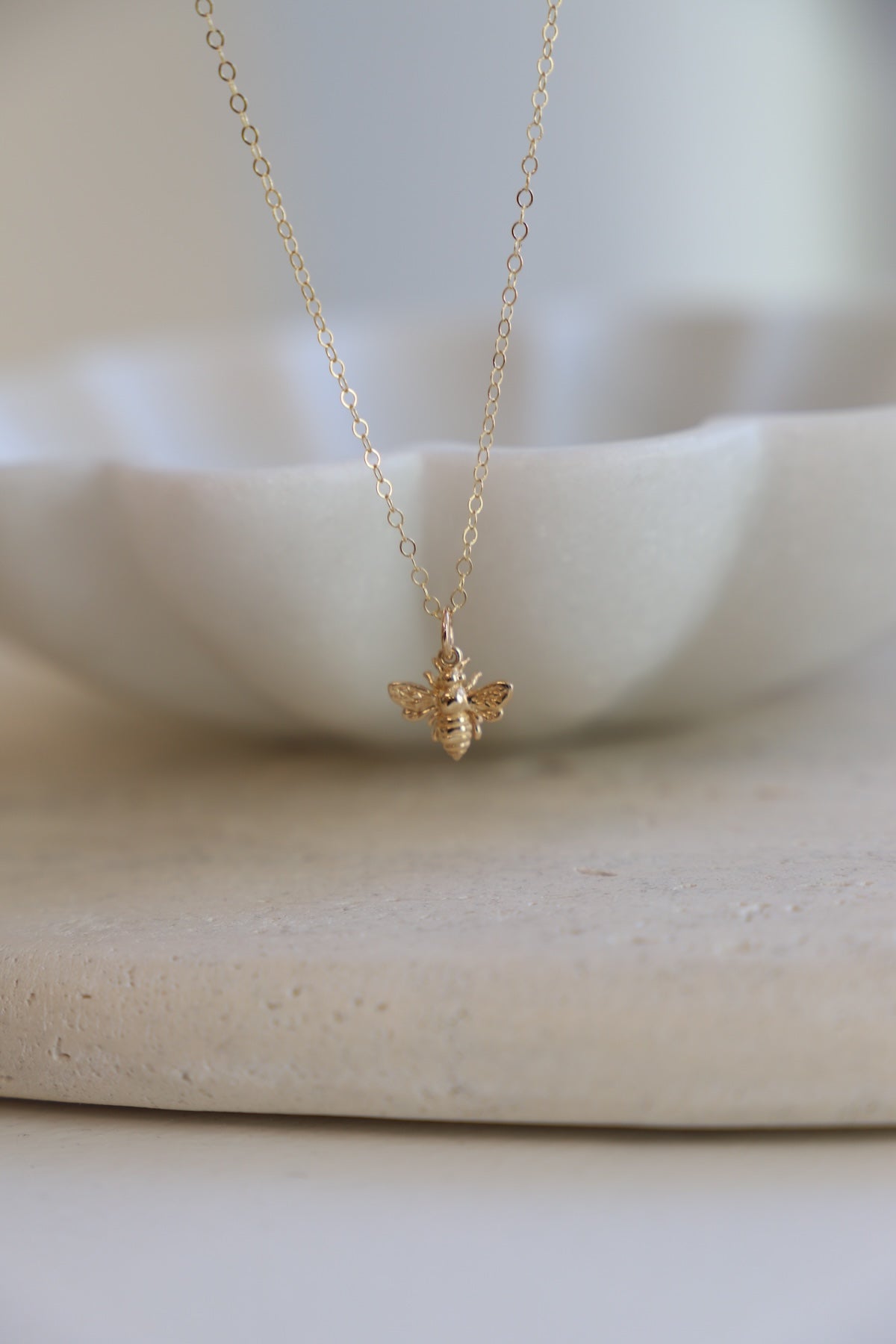 Bee Charm Necklace