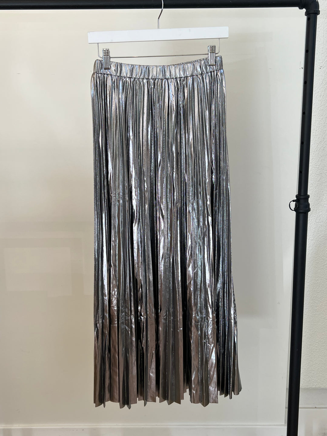 ALESSANDRA METALLIC SKIRT