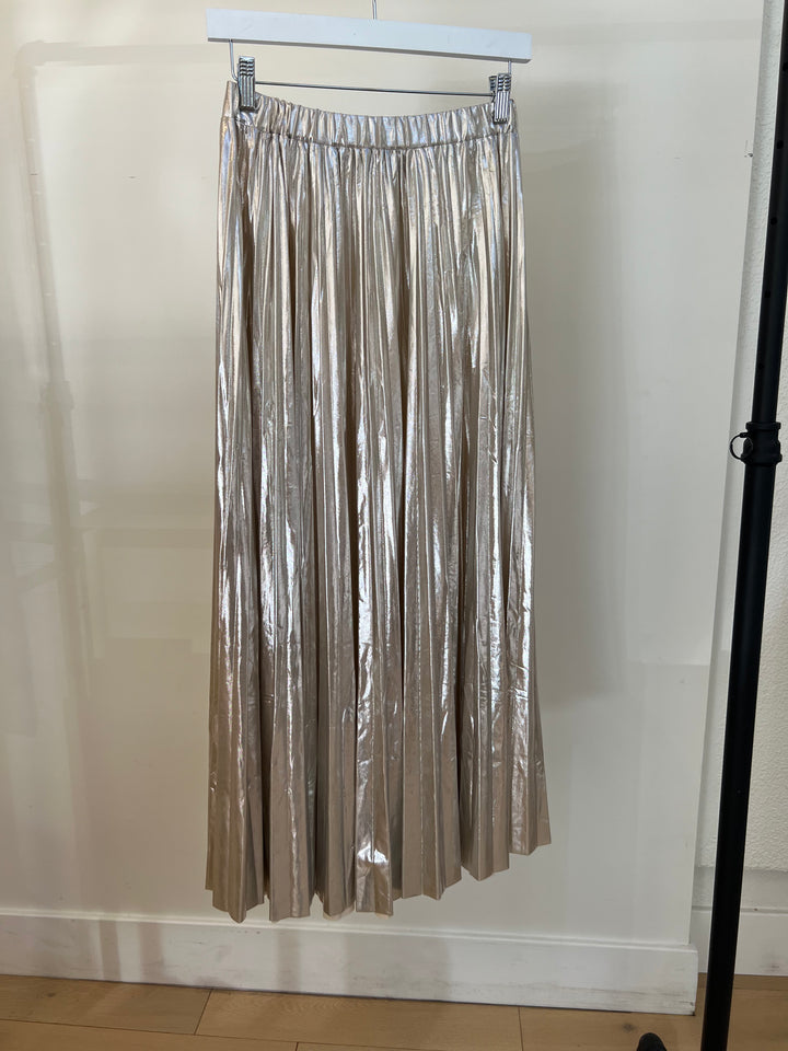 ALESSANDRA METALLIC SKIRT
