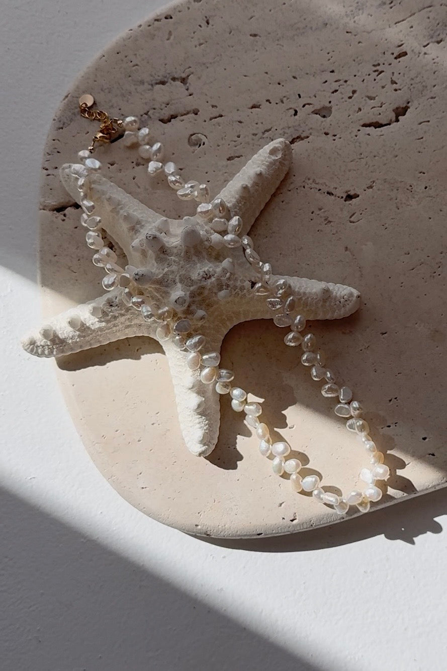 DRIFT PEARL BEADED NECKLACE