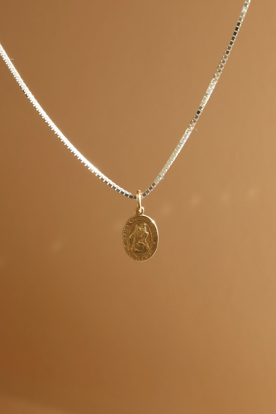 ST. CHRISTOPHER CHARM- GOLD FILLED