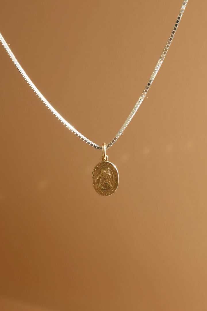 ST. CHRISTOPHER CHARM- GOLD FILLED