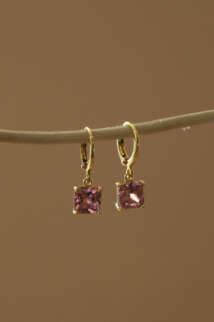 SQUARE BIRTHSTONE HUGGIES