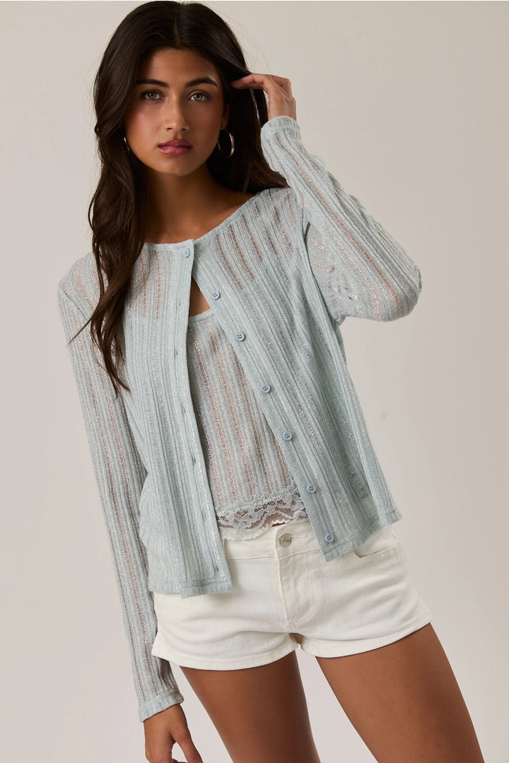 ISLA SHEER CARDIGAN