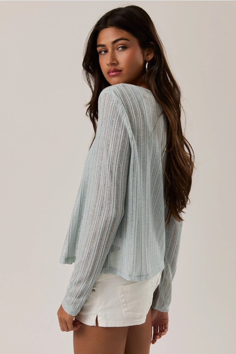 ISLA SHEER CARDIGAN