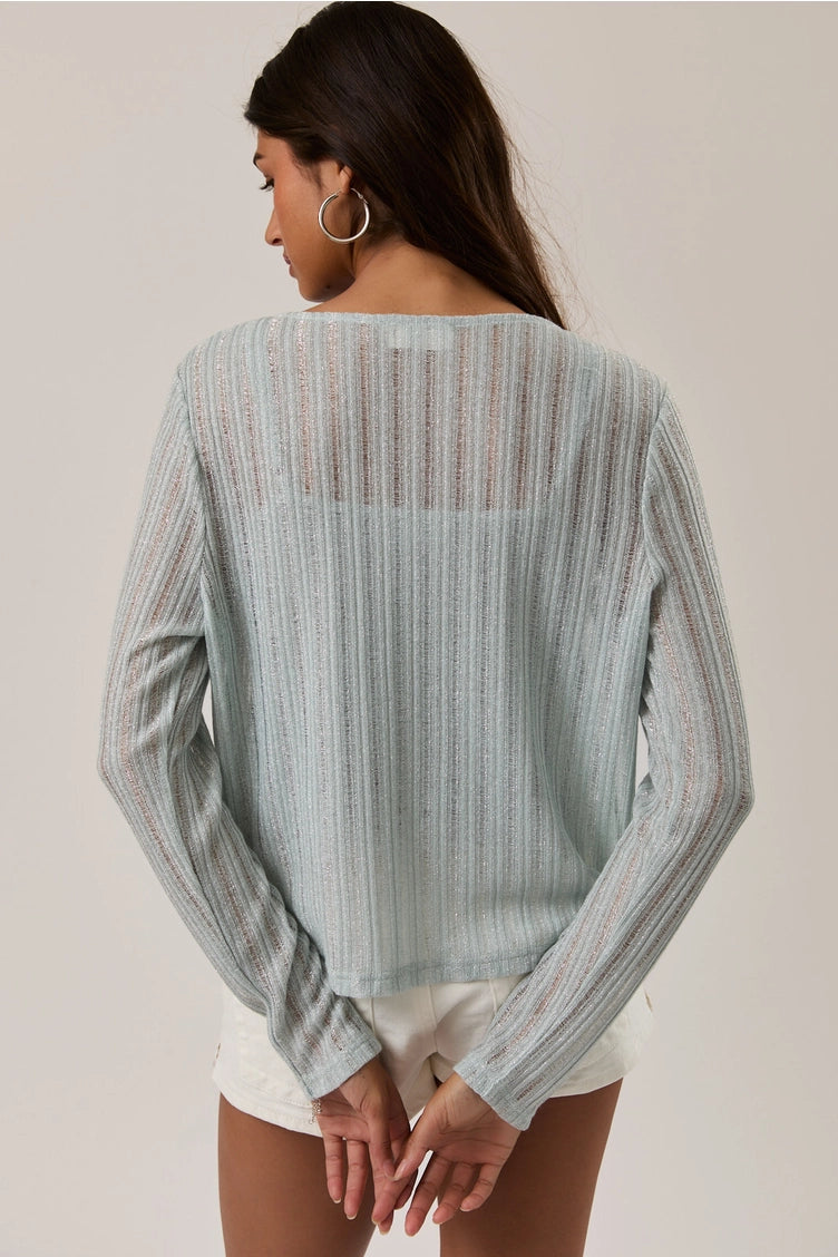 ISLA SHEER CARDIGAN