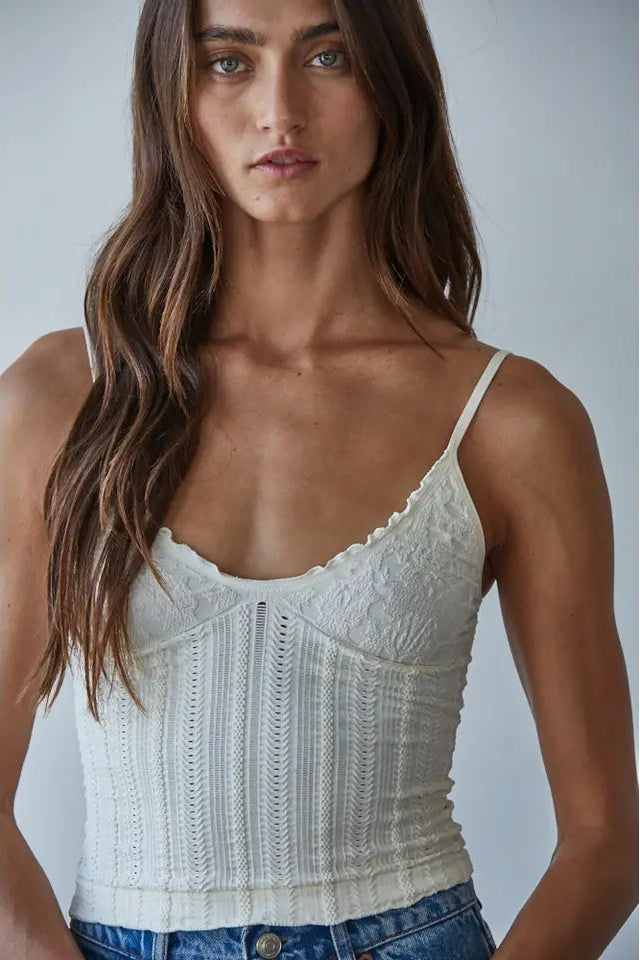 SEAMLESS JACQUARD TANK