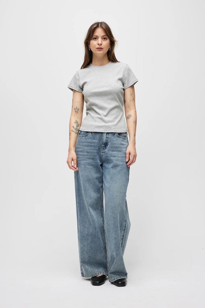 JERI TOP - GREY