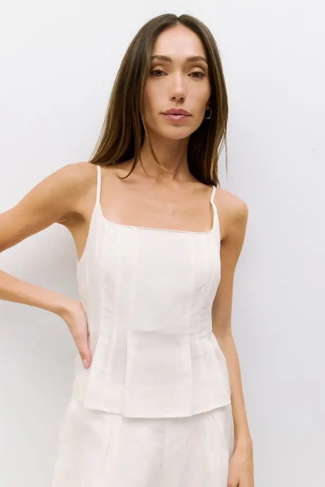 JOCELYN TANK - WHITE