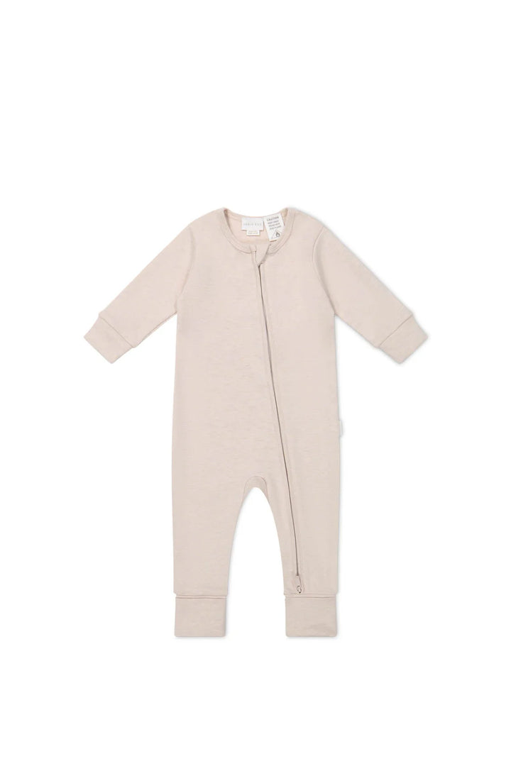 PIMA COTTON ZIP ONE PIECE - LUNA