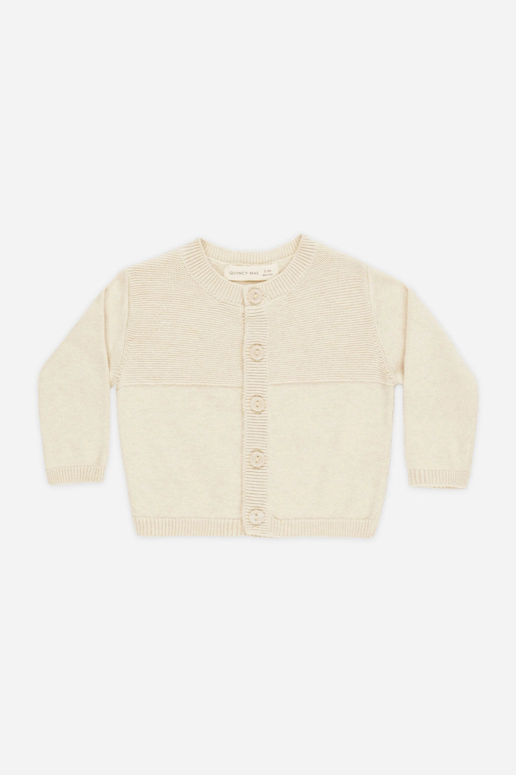 KNIT CARDIGAN - NATURAL