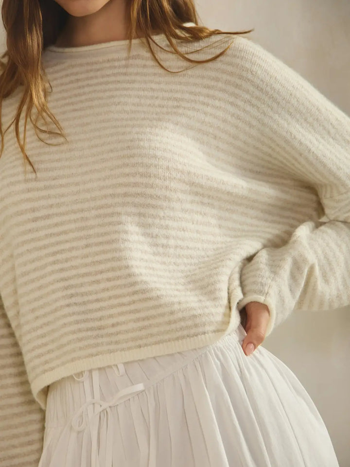 KEL STRIPED SWEATER