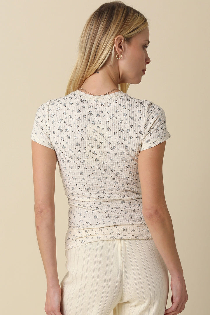 KHLOE FLORAL TOP