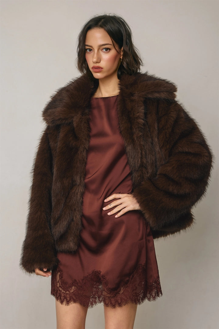 KIRA FAUX FUR JACKET