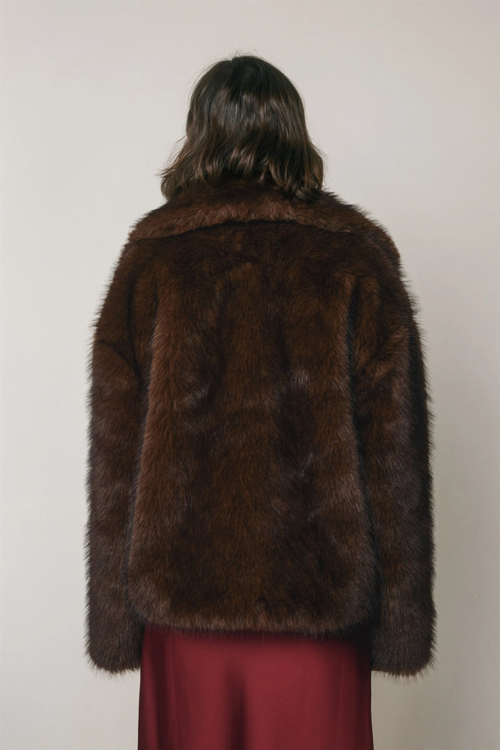 KIRA FAUX FUR JACKET
