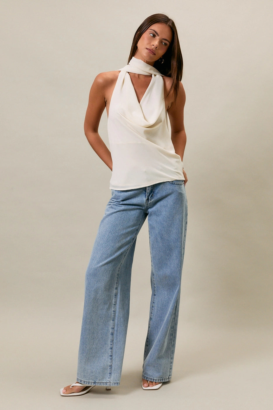 LEA TOP - CREAM