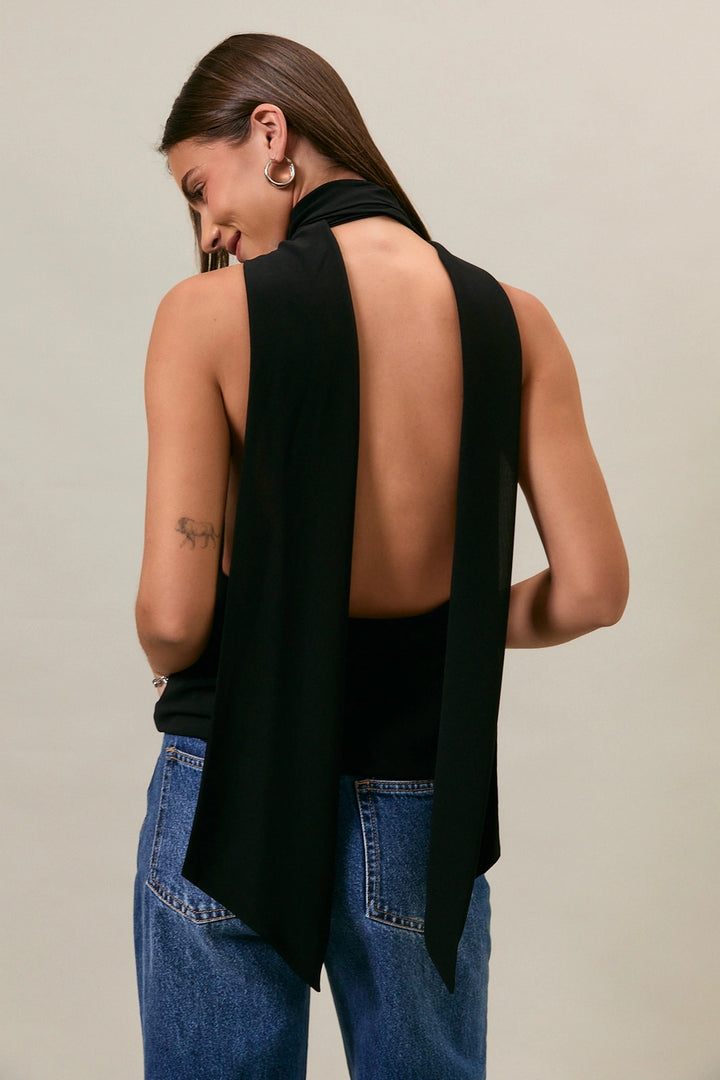 LEA TOP - BLACK