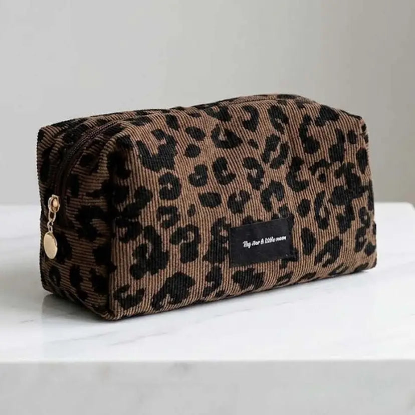 LEOPARD MAKEUP POUCH